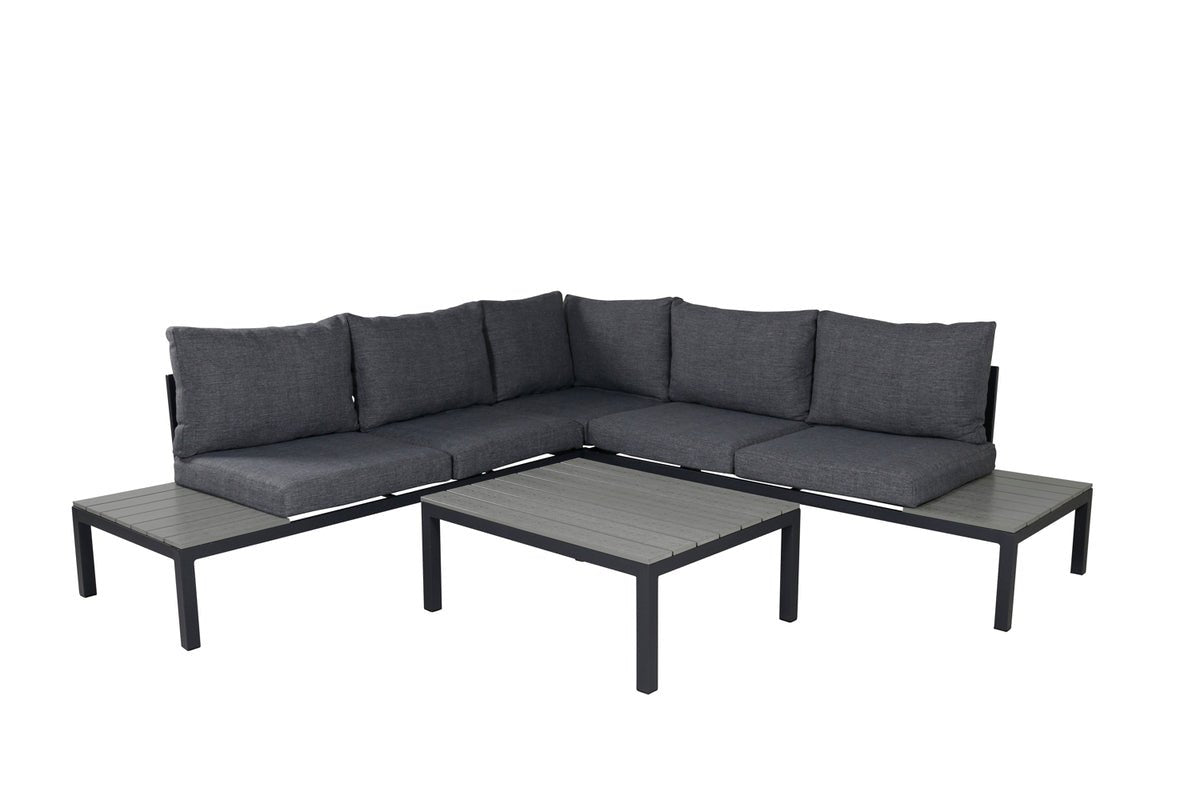 Garten Loungeset Anker – mit Ecksofa & Tisch, wetterfest