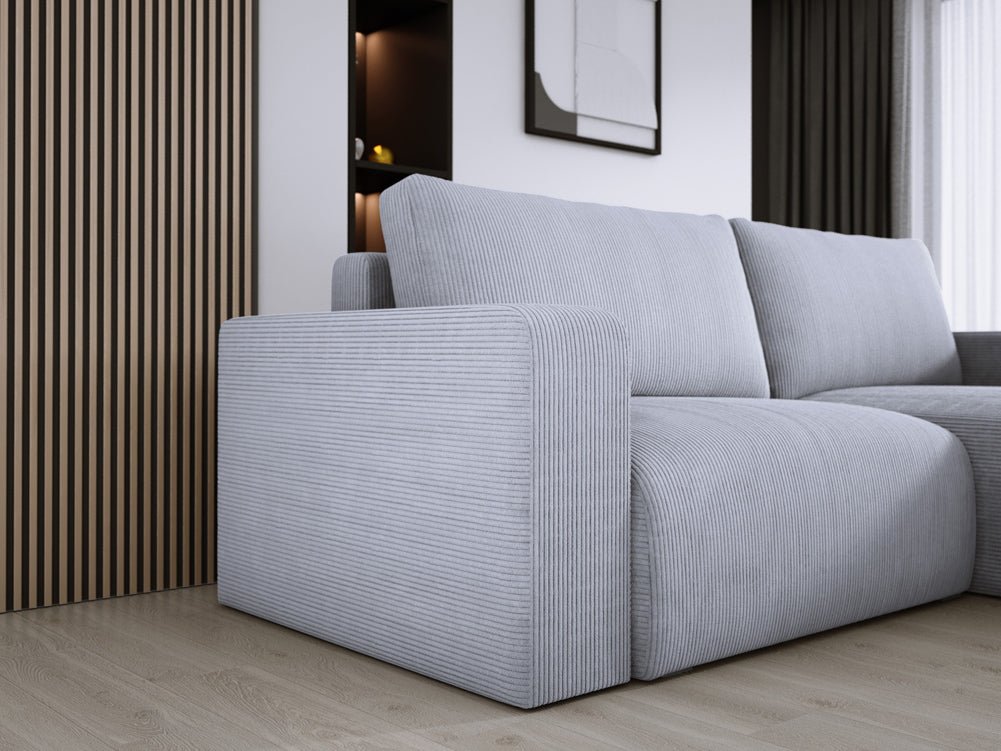 Designer Sofa Carl Cord mit Schlaf- und Klappfunktion