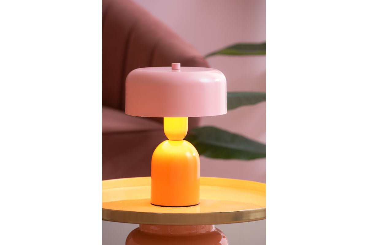 Tischlampe Monaco - Künstlerische Lampe aus Eisen