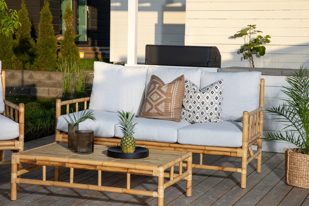 Gartensofa Sofia - Dreisitzer aus Bambus