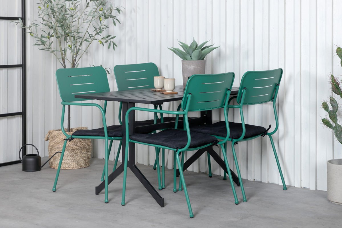 2er Set - Lori Gartenstuhl aus Metall