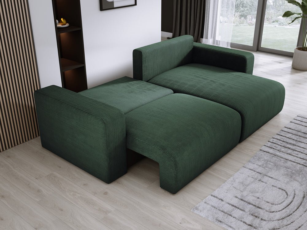 Designer Sofa Carl Cord mit Schlaf- und Klappfunktion