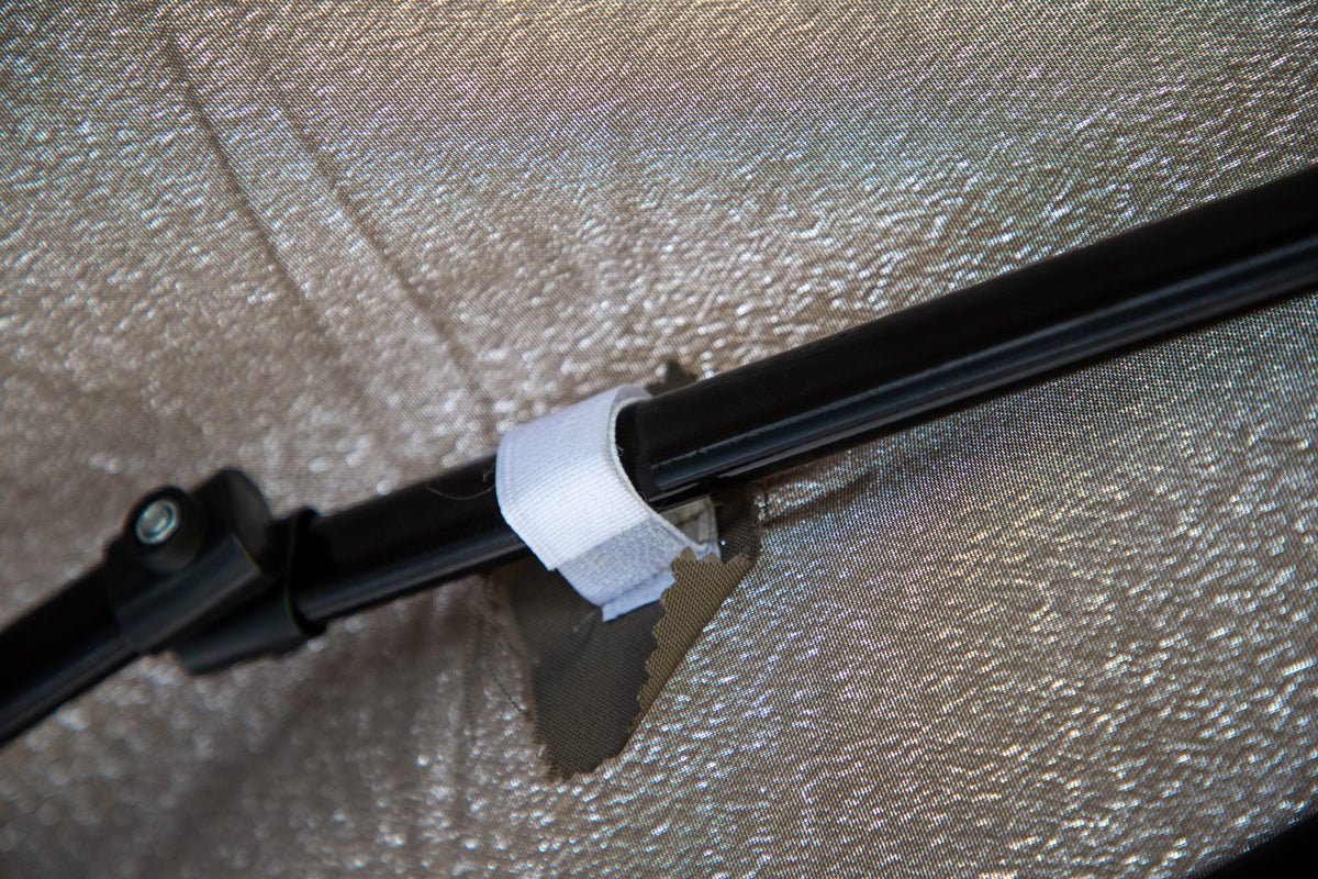 Pavillon Monarch - 295x295 cm in den Farben Braun oder Grau