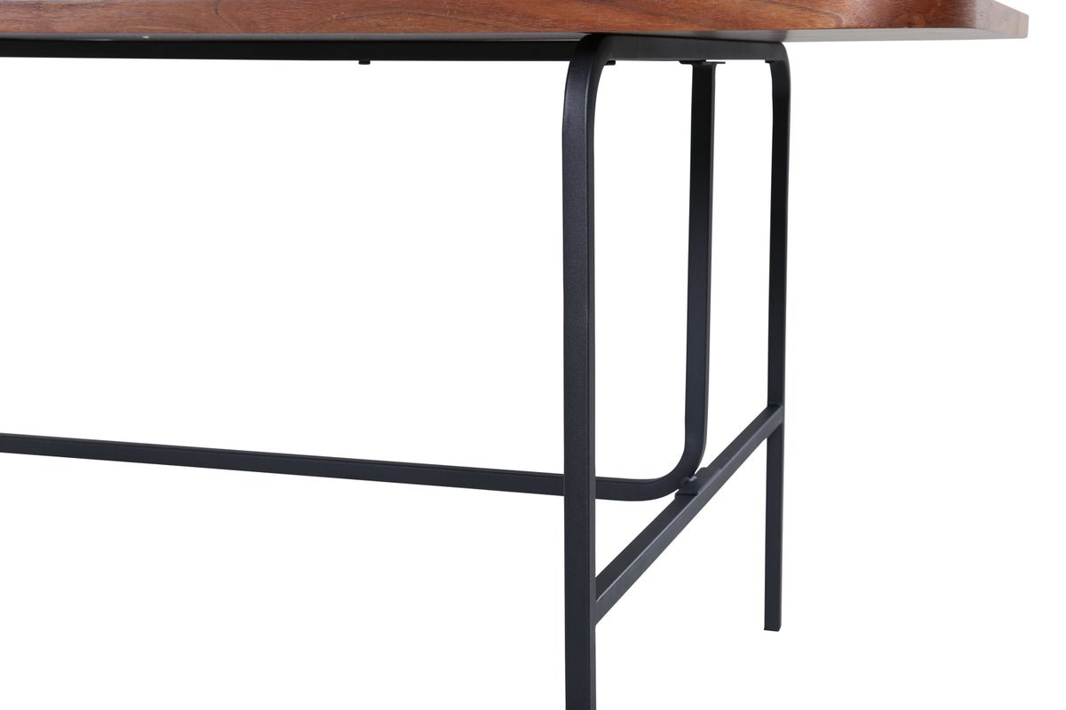 Esstisch Vahira - rechteckiger Esstisch auf Stahlbeinen