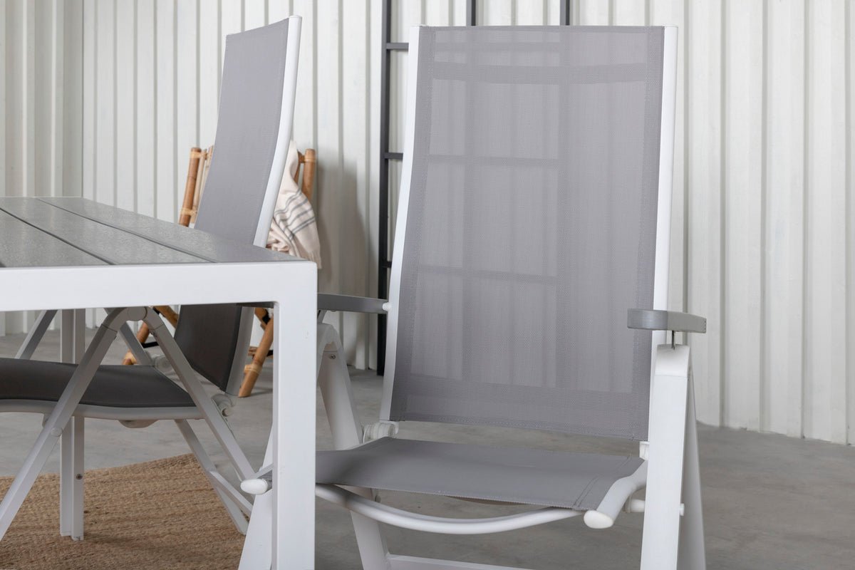 2er Set - Gartenstuhl Montenegro aus Textilene/Aluminium