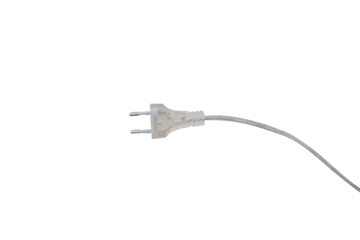 Stehlampe „Laura“ – flexibel schwenkbar mit Leinenschirm