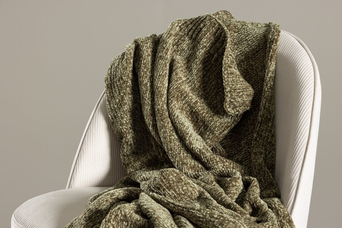 Tagesdecke Silva – 170×130 cm, weiche Chenille