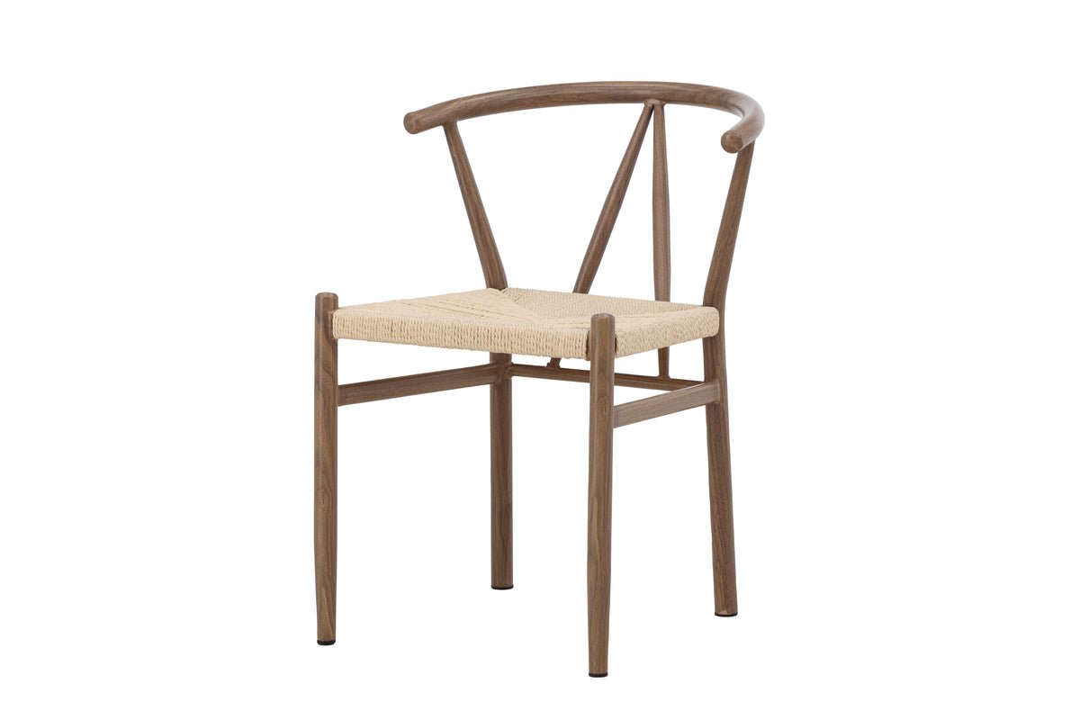 Stuhl Fliou II - In Schwarz mit einheitlich-farbener Sitzfläche