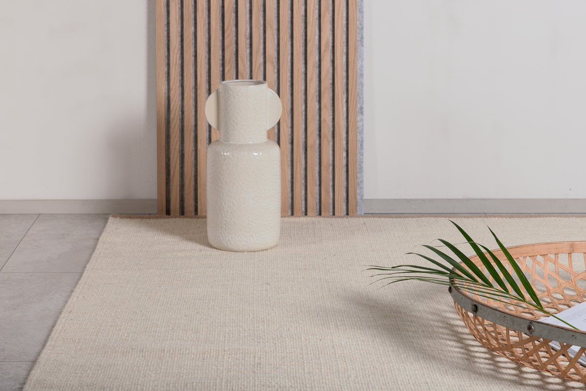 Teppich Elian – in Naturtönen aus Wolle & Baumwolle