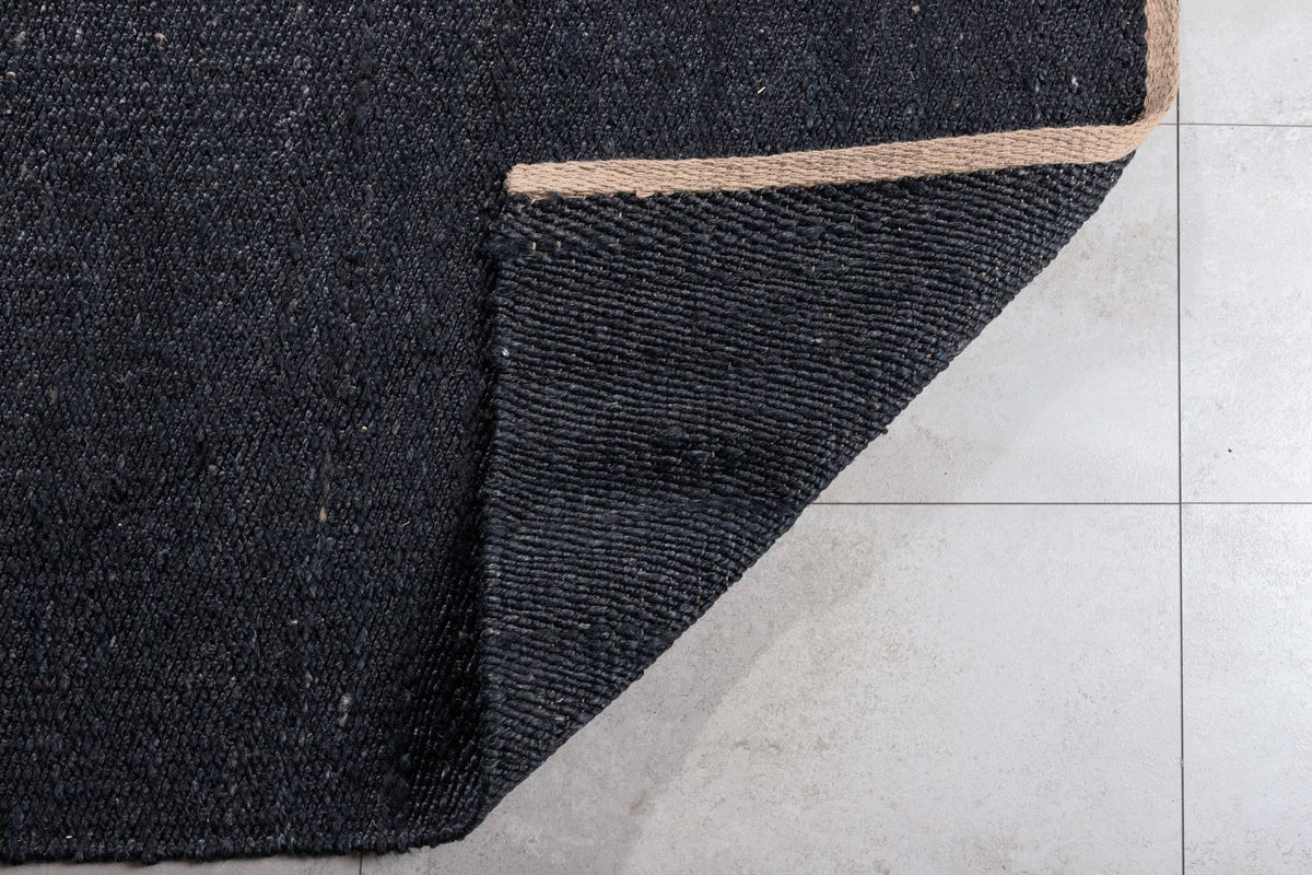 Garten Teppich Matty - 240x170 in Schwarz