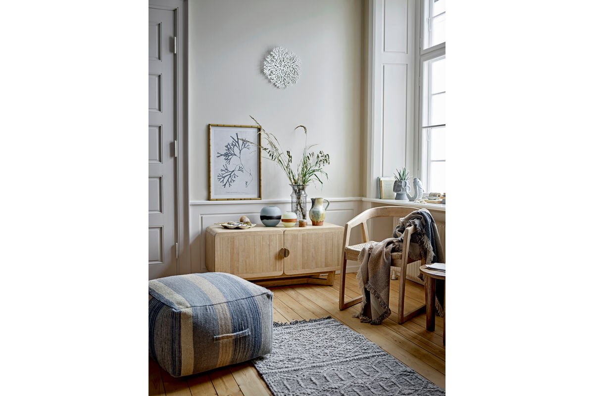 Vase „Feyra“ – Blaues Glas