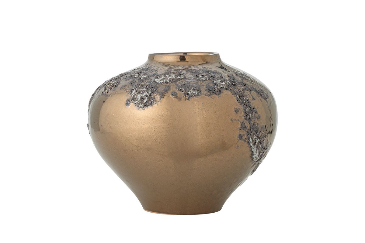 Vase „Golden Scar“ – aus Steingut