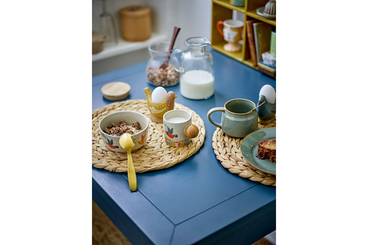 Schale Zephyr – Natur, aus Steingut gefertigt