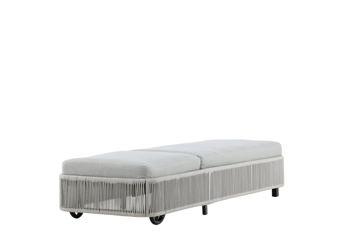 Garten Sonnenliege Mila - aus Polyester/Metall