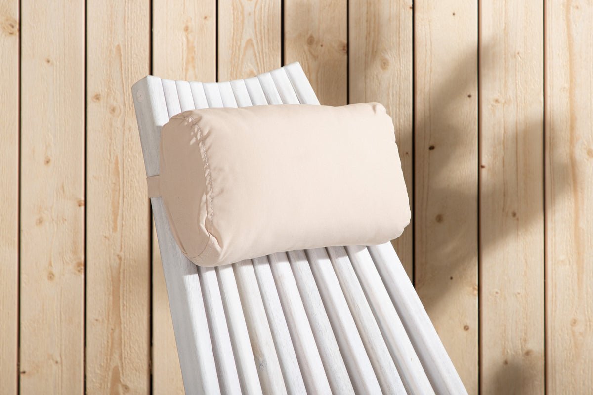 Garten-Loungesessel Active - aus Akazienholz in Weiß