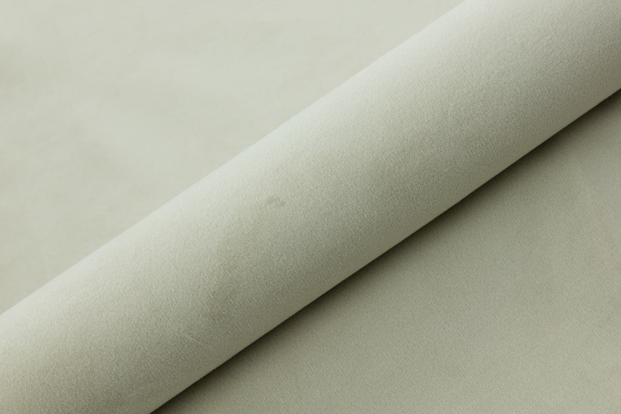 Designer Polsterbett Lunera in Samt mit Stauraum