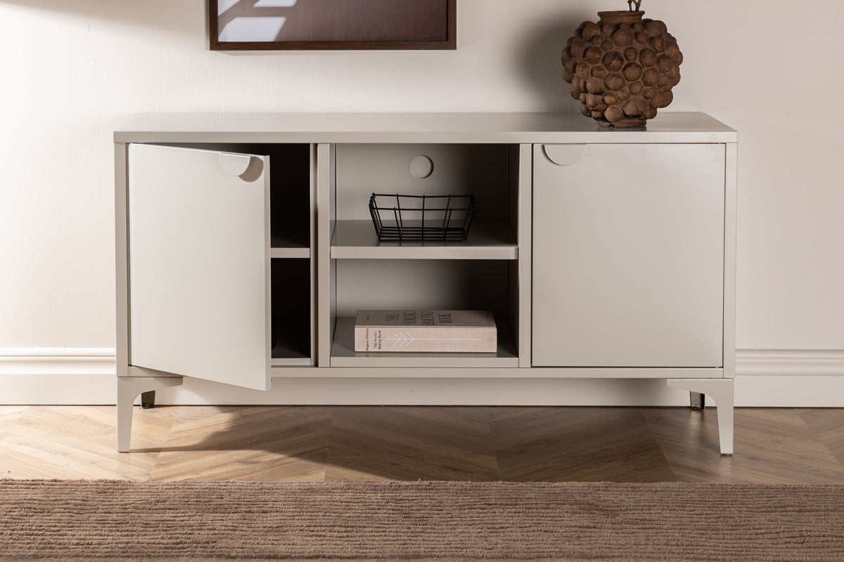 Designer TV-Lowboard Aureon – Modernes Design in Beige oder Schwarz