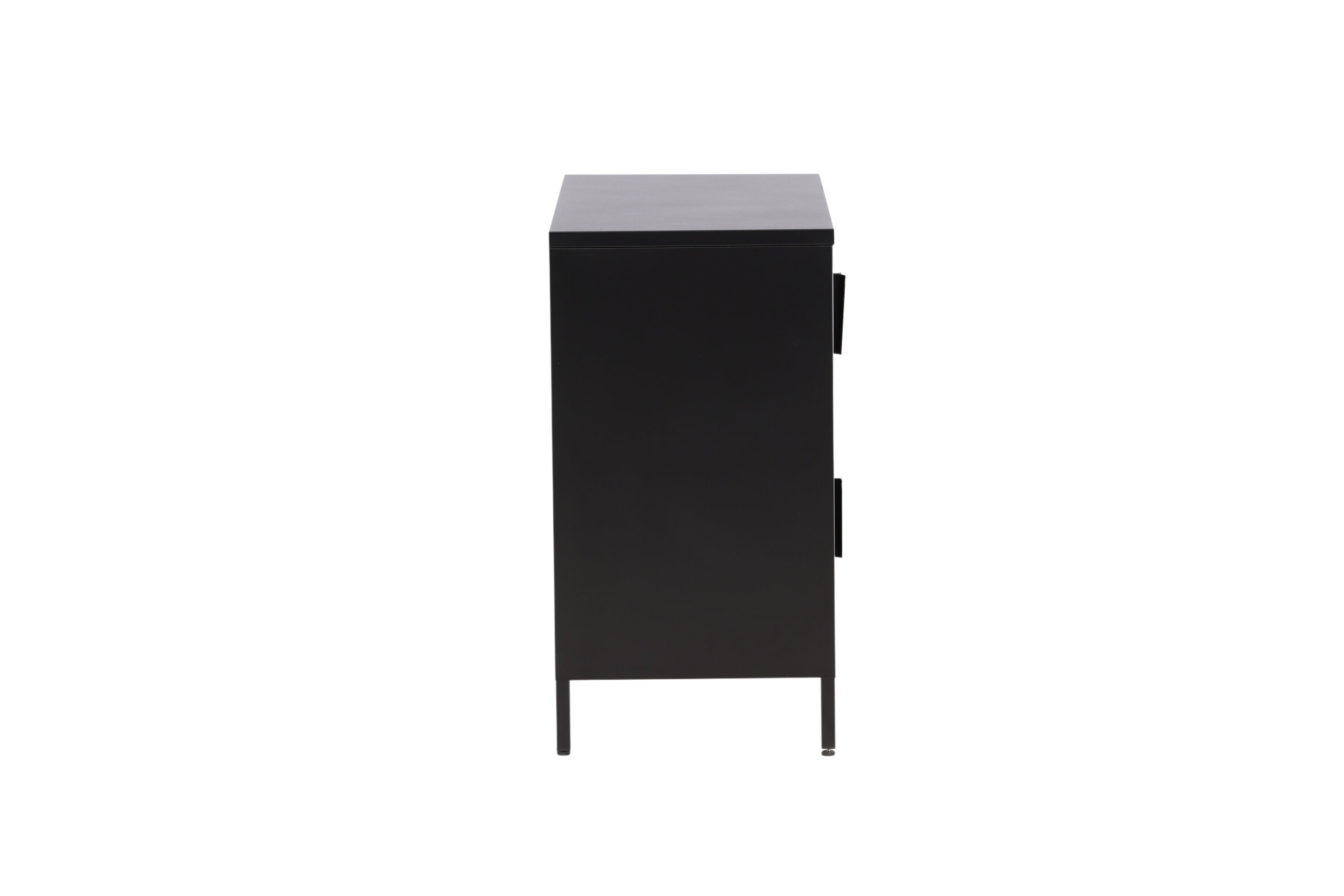 Kommode Berit – Industrial Design in Schwarz