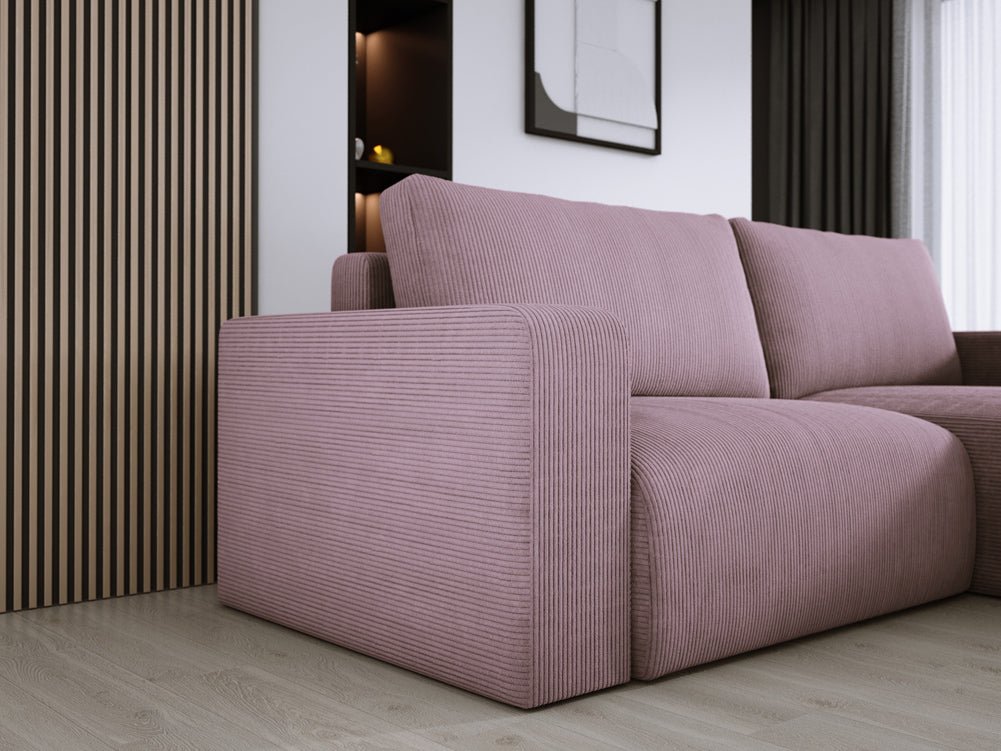 Designer Sofa Carl Cord mit Schlaf- und Klappfunktion