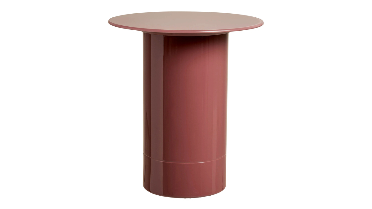 Beistelltisch Rose - aus MDF und Glas