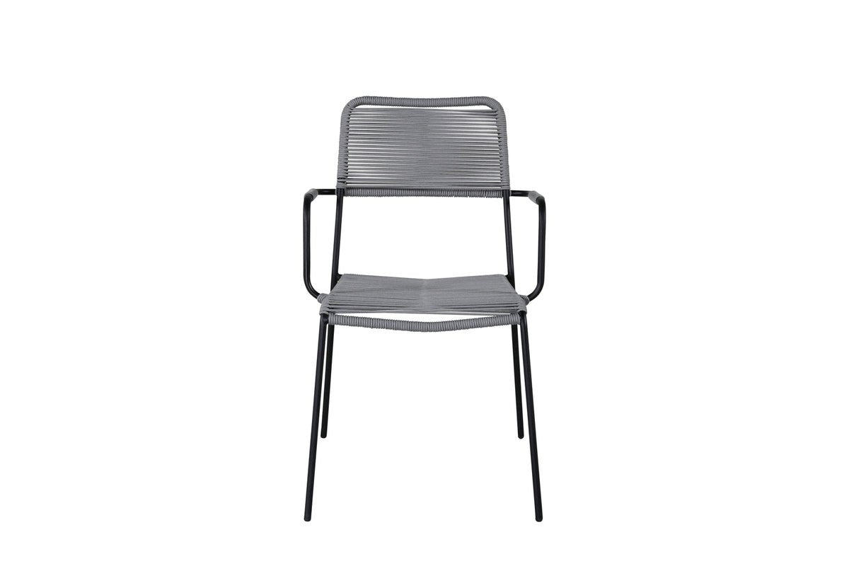 2er Set - Gartenstuhl Marla aus Metall/Polyester