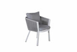 2er Set - Gartenstuhl Myria aus Metall/Polyester