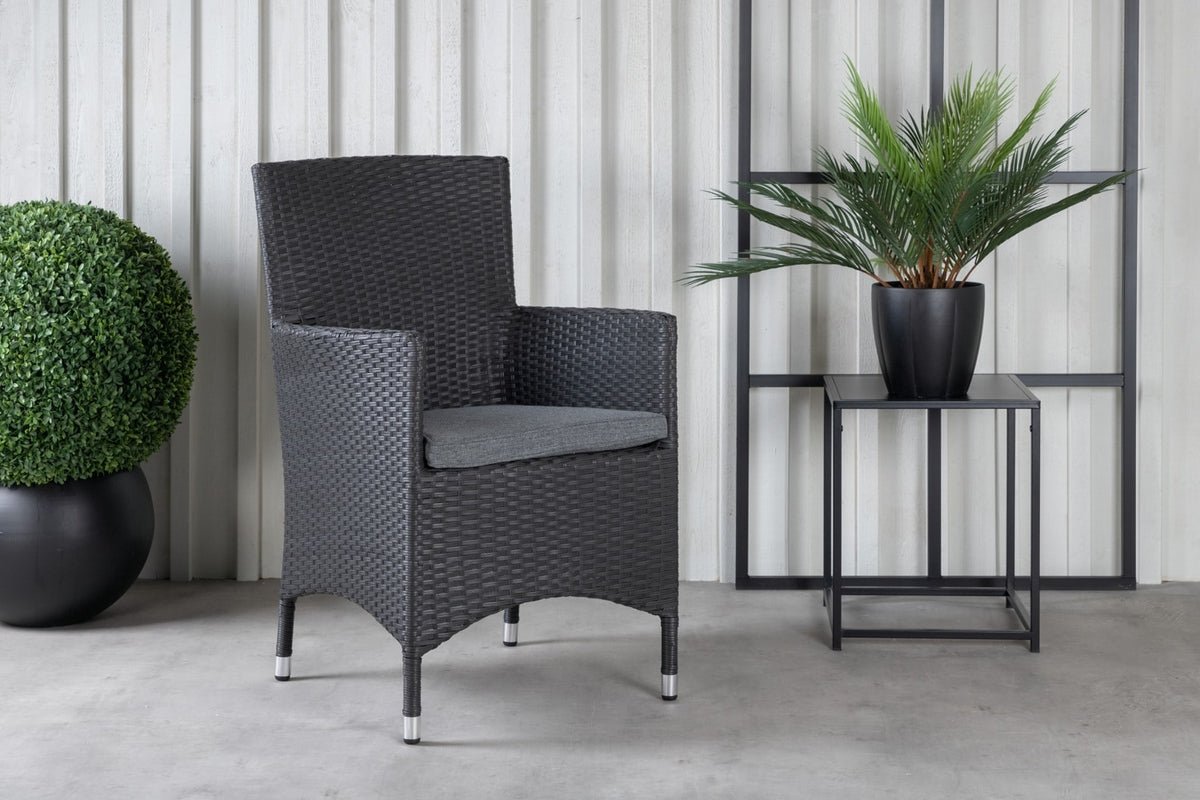 2er Set - Gartenstuhl Oasis aus Rattan