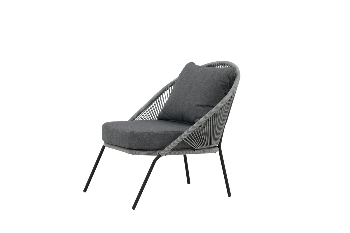 2er Set - Gartenstuhl Vintera aus Metall/Polyester