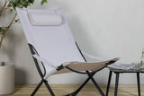 2er Set - Sonnenliege Zephyr aus Aluminium/Polyester