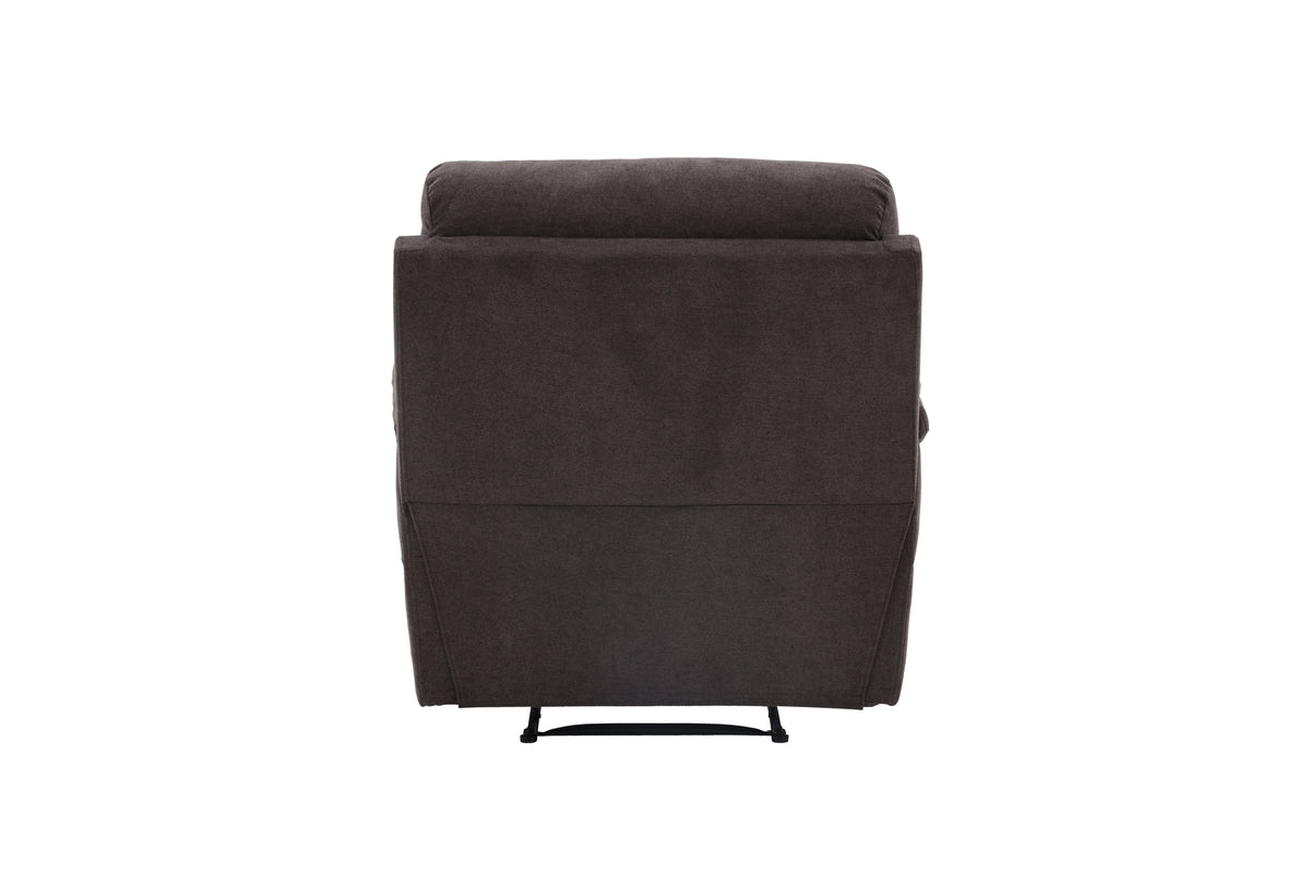 Sessel Toronto - Klappbar mit Fußstütze in der Farbe Braun