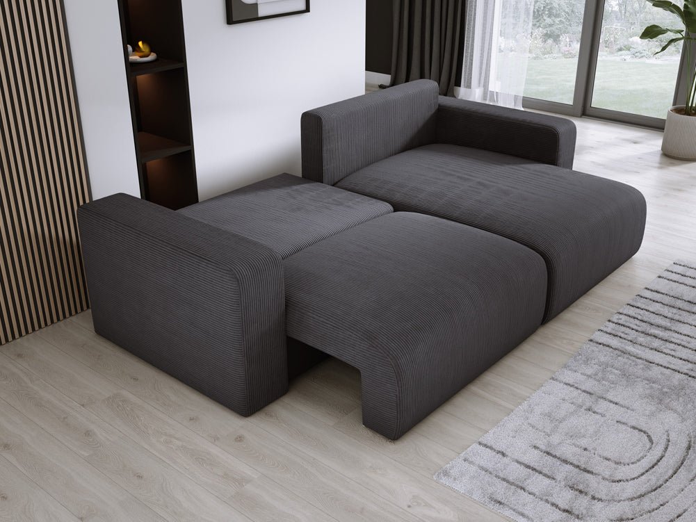 Designer Sofa Carl Cord mit Schlaf- und Klappfunktion