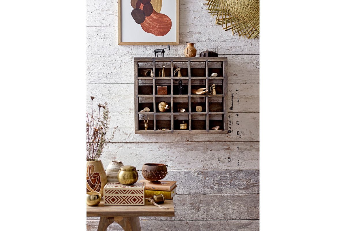 Vase "JONI" - bemaltes Steingut