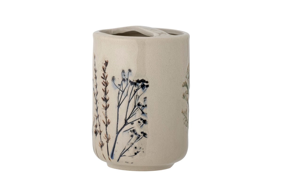 Seifenspender-Set Klem – Steingut mit krakelierter Glasur (2er-Set)