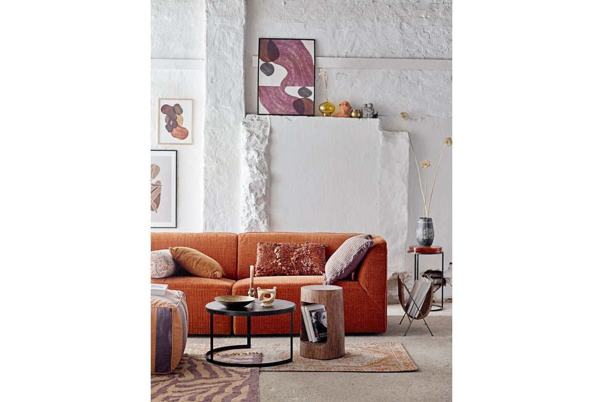 Vase "Sorell" - braune Keramikvase