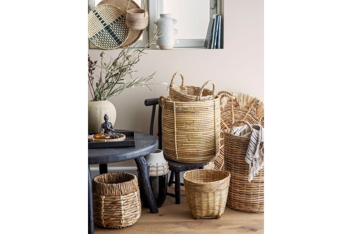 Vase "Brisku" - graue Keramikvase