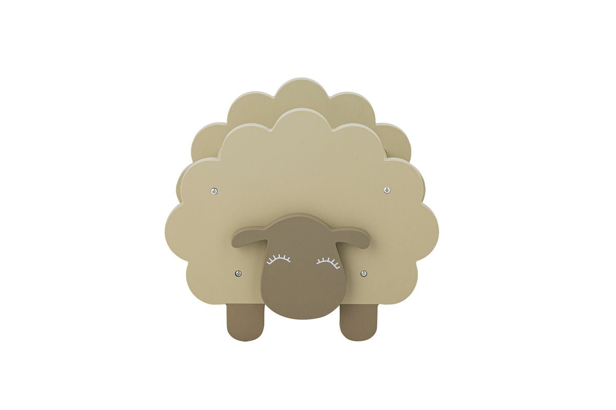 Kinder Bücherregal Polly – Schaf aus FSC®-zertifiziertem Holz in Grün für das Kinderzimmer