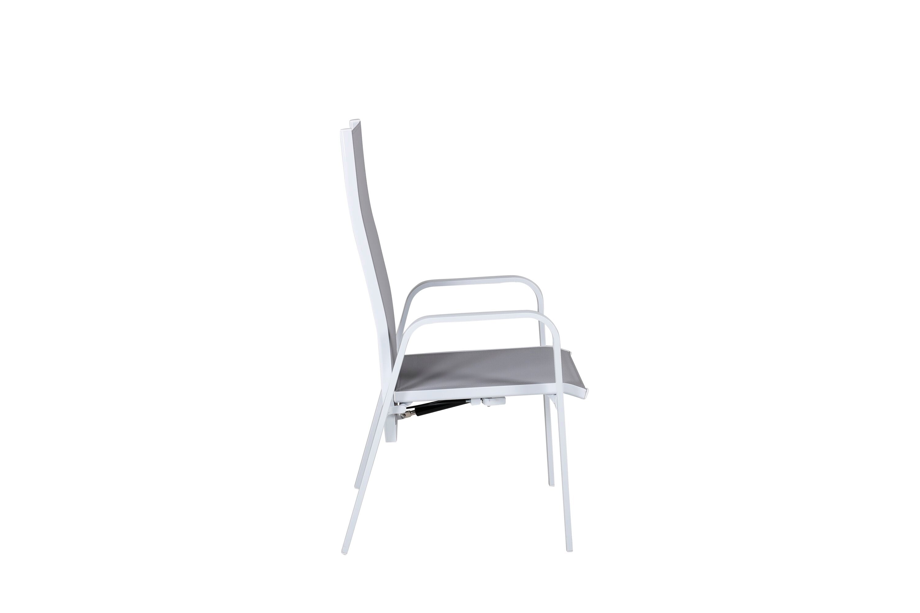 2er Set - Gartenstuhl Bossa aus Textilene/Aluminium