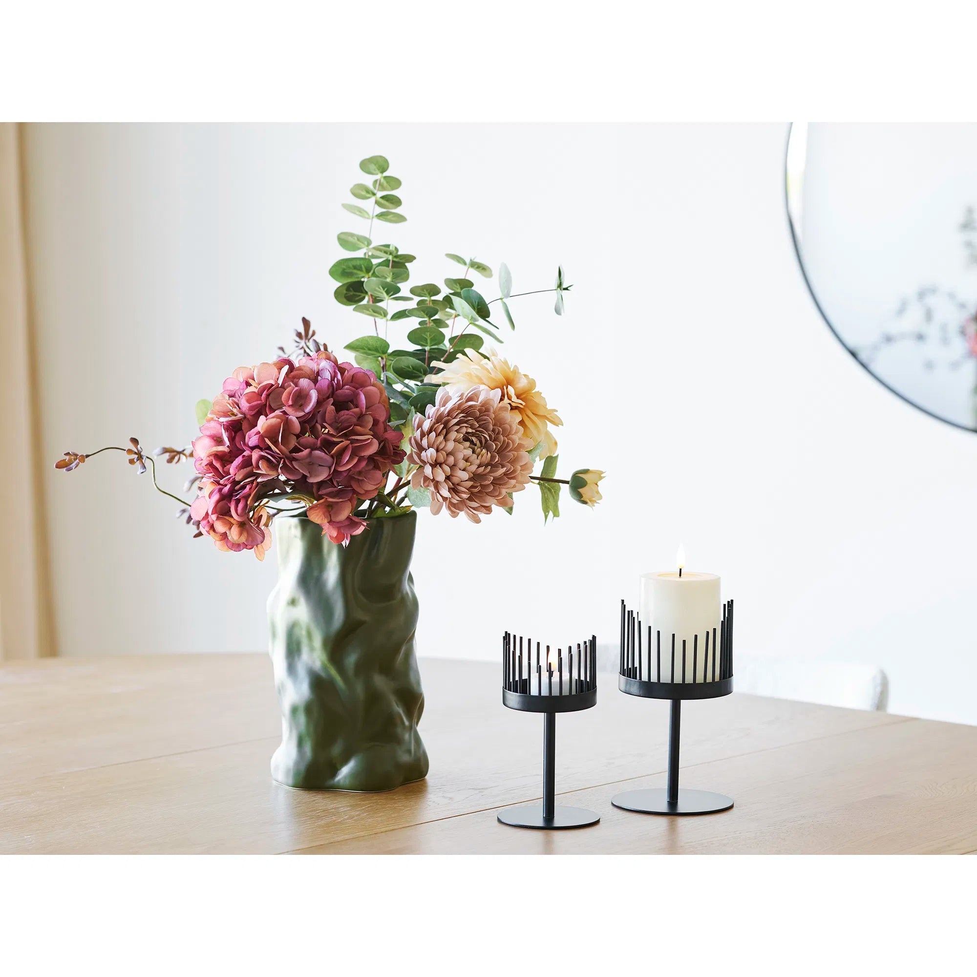 Vase „Olive Flow“ – Keramik in organischer Form