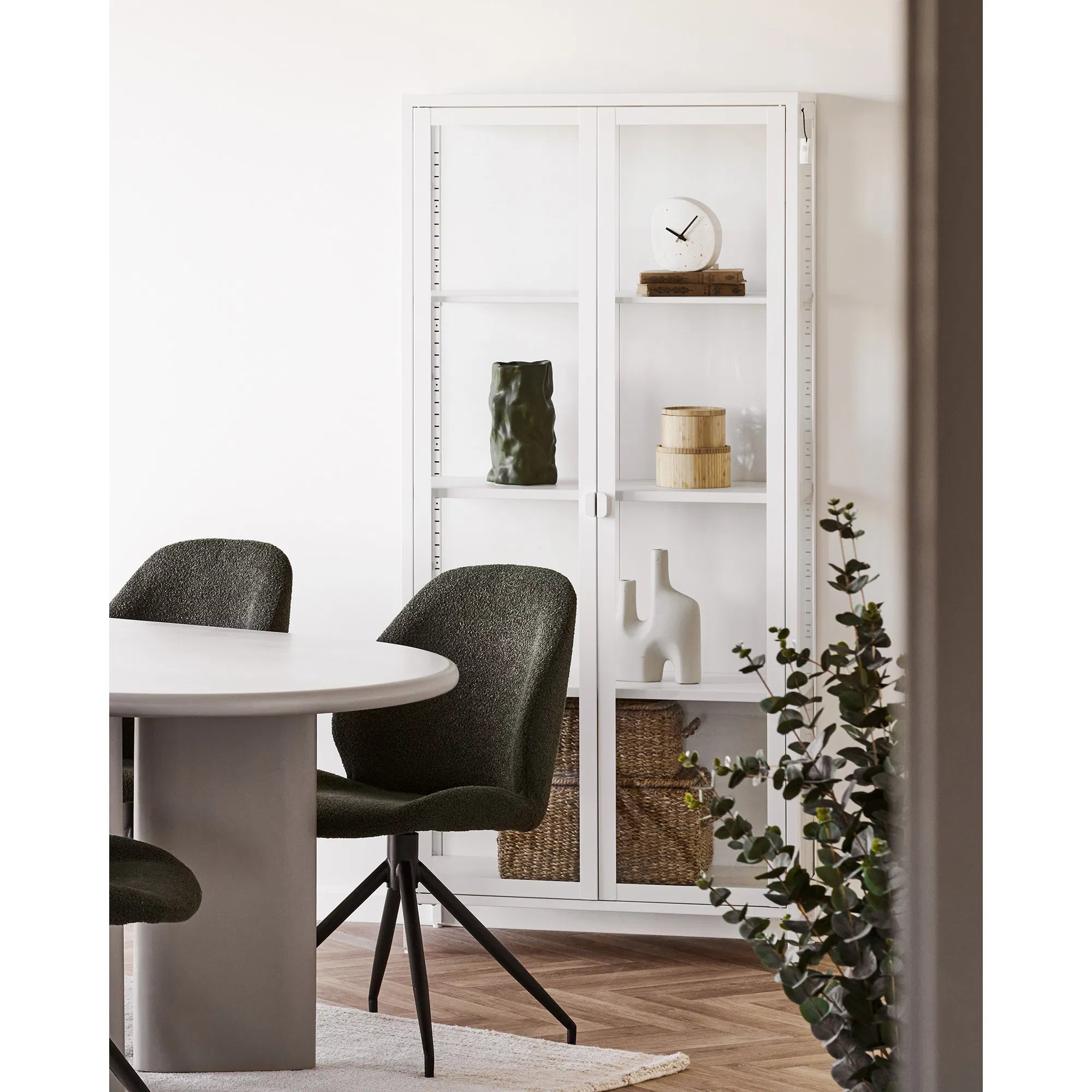 Vase „Olive Flow“ – Keramik in organischer Form