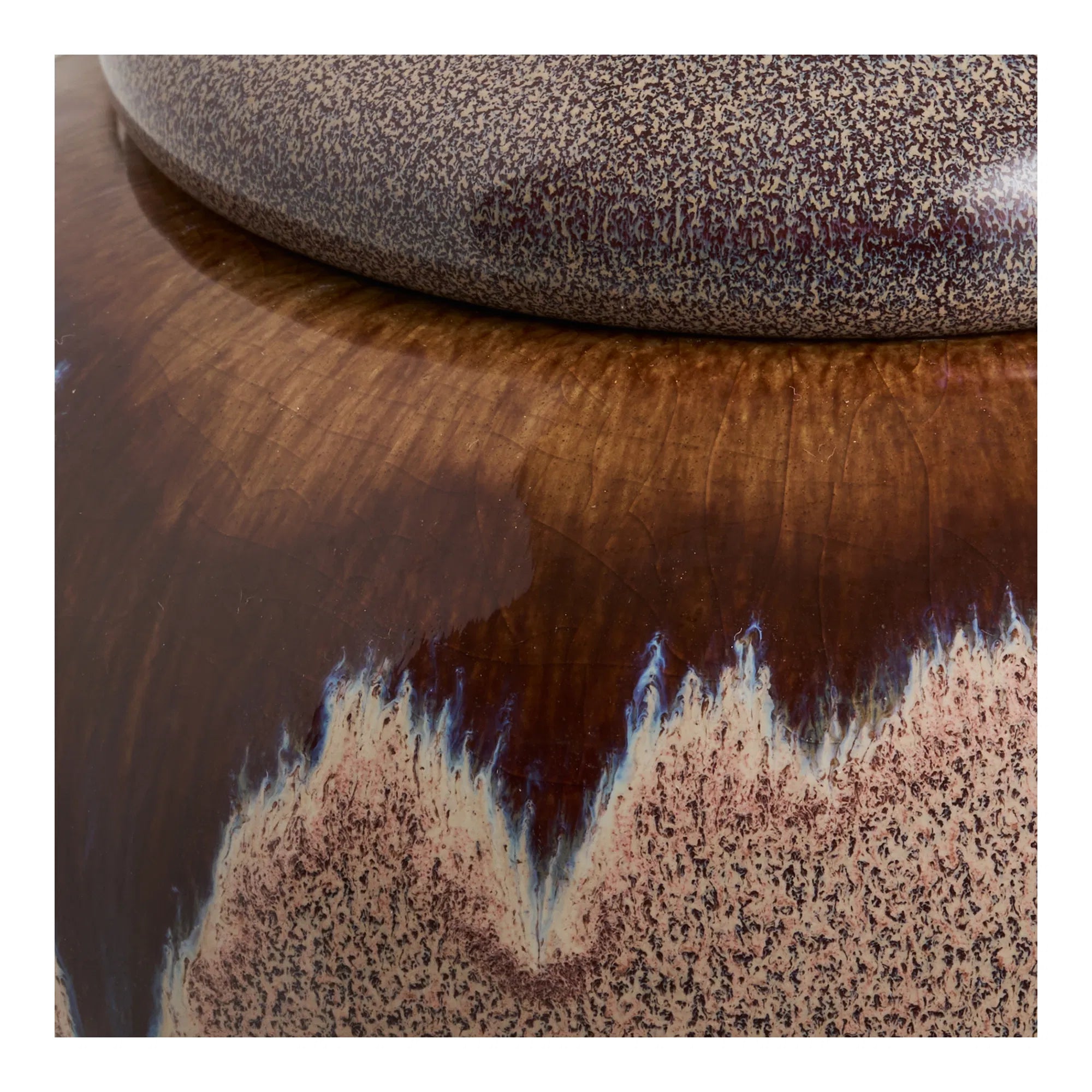 Aufbewahrungsdose Aelvona - aus Keramik gefertigt mit Deckel (2er Set)