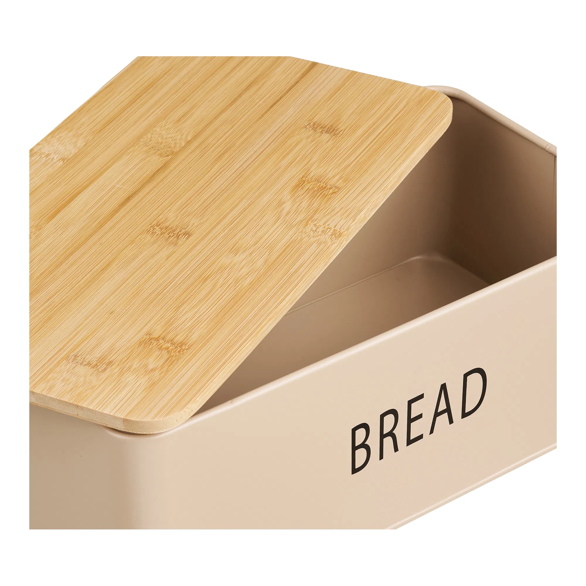 Brotbox Jorvella - aus Metall mit Bambusdeckel (4er Set)