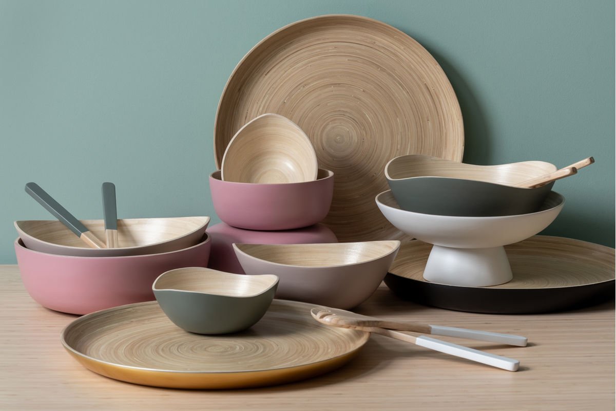 Schale Clarioné – gefertigt aus Bamboo (3er Set)