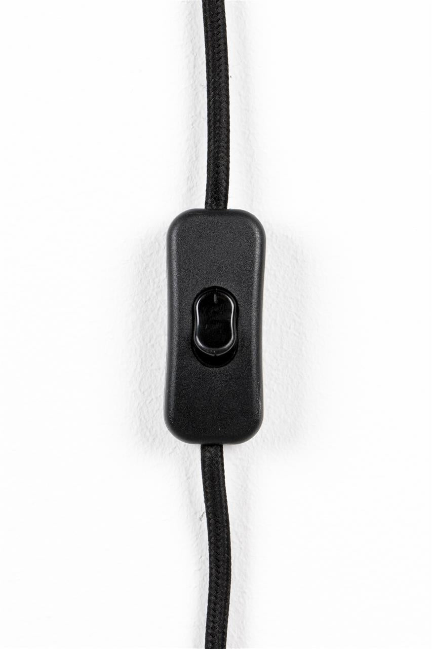 Tischlampe Lena – aus Metall in Schwarz