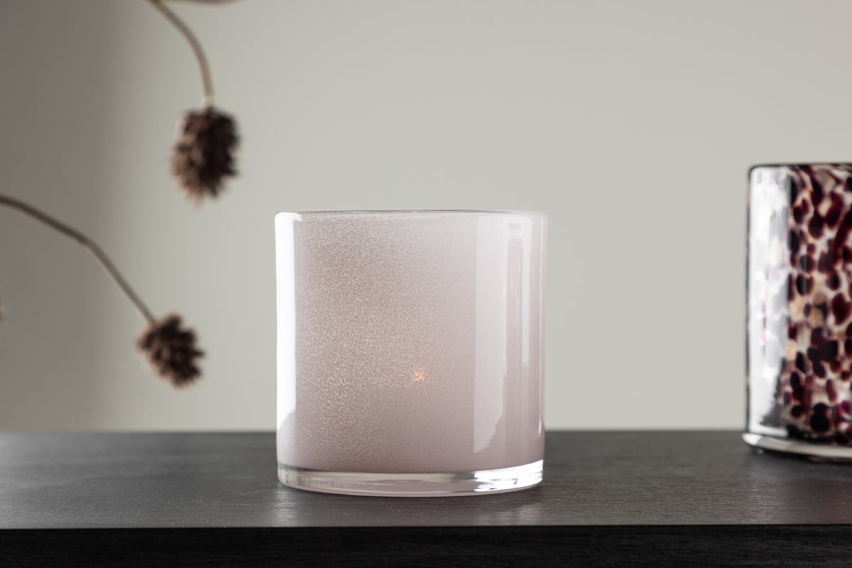 Laterne Polar - Laterne aus Glas in verschiedenen Farben