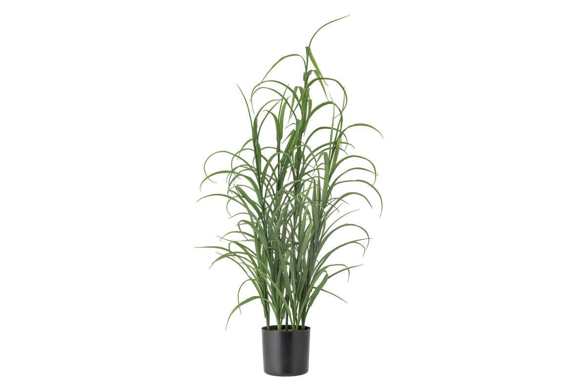 Kunstpflanze Botanic Grass - Höhe 92 cm moderner Gras-Look für ruhige, helle Räume