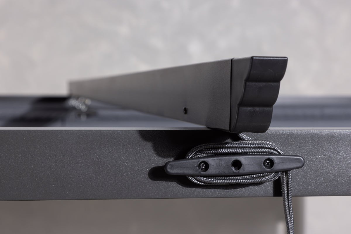 Pergola Sora - mit grauem Polyesterdach