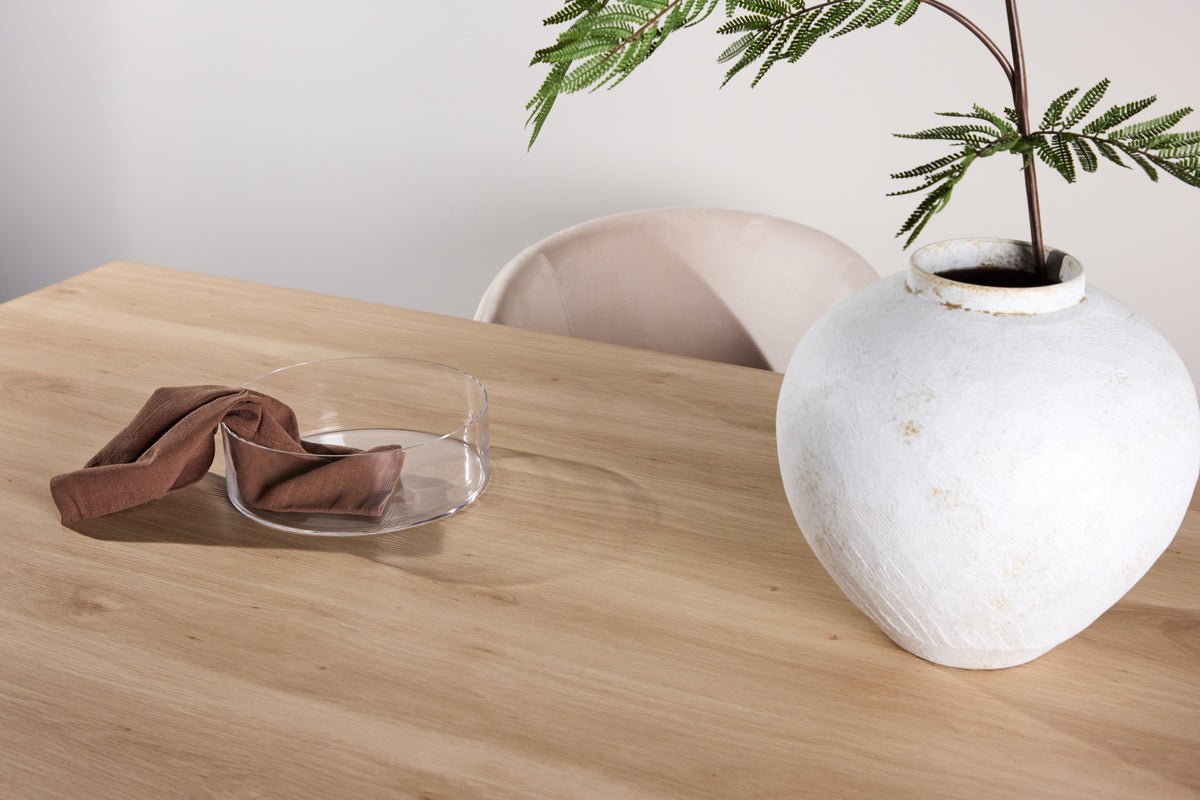 Esstisch Belluno – Rechteckiger Tisch 210 × 100 cm in Whitewash