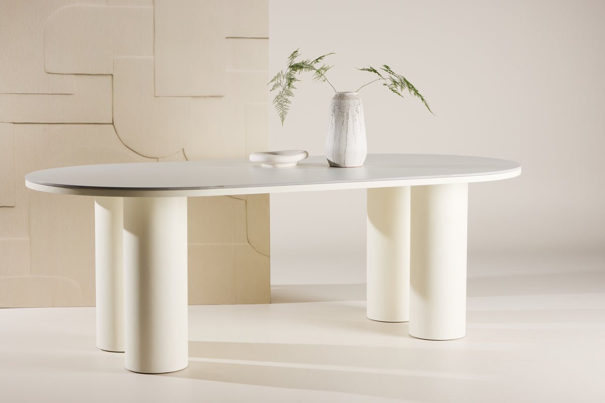 Esstisch Kalani - mit stabiler Konstruktion im hochwertigen Look