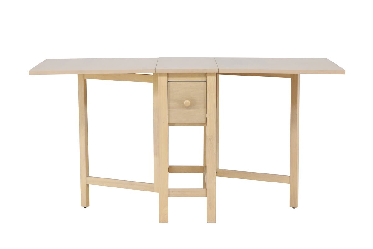 Esstisch Martha - rechteckiger ausziehbarer Esstisch getüncht