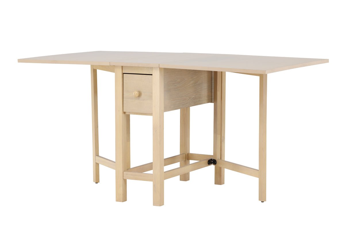 Esstisch Martha - rechteckiger ausziehbarer Esstisch getüncht